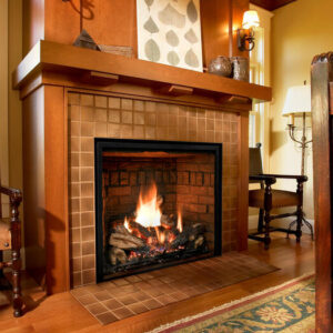 Mendota FV41 FullView Gas Fireplace at Deep Creek Fireplace and Outdoor Store in McHenry MD